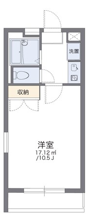 レオパレスＩＺＵＭＩの物件間取画像